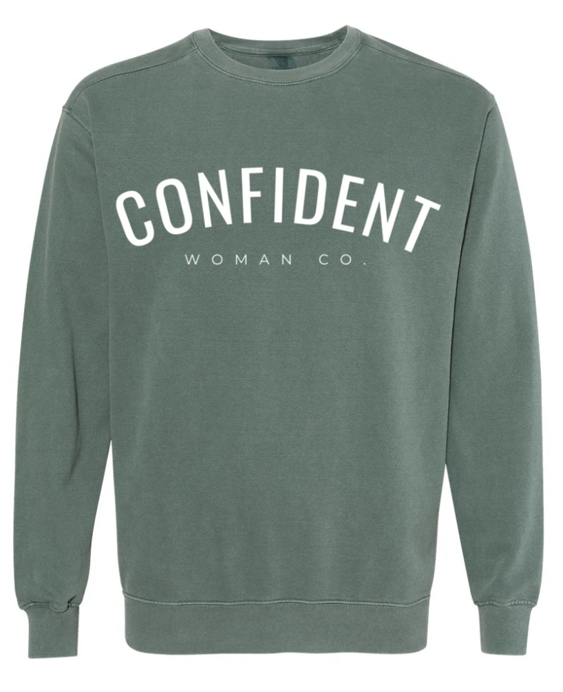 Confident Woman Co. Sweatshirt | Sage