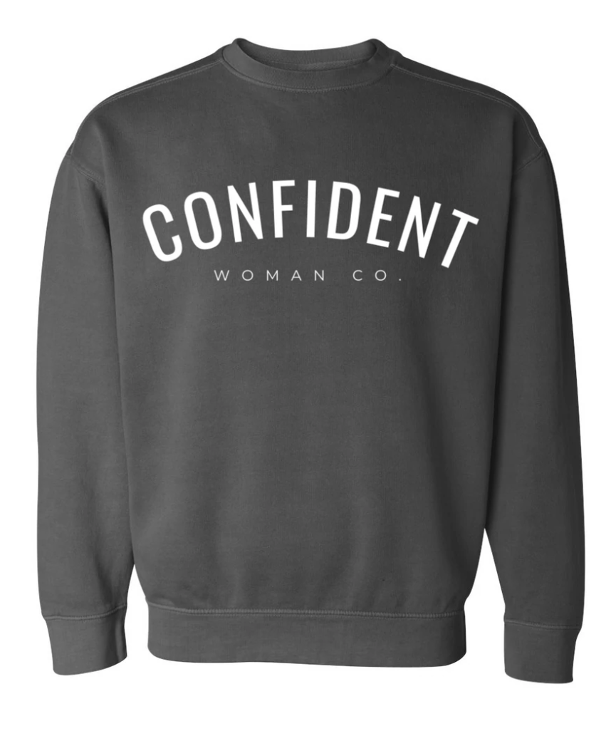 Confident Woman Co. Sweatshirt | Grey